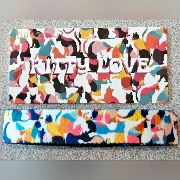 ZOX "KITTY LOVE" #942 CAT POP ART collectible vintage New Medium wristband - Picture 2 of 10